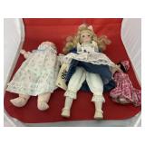 3 Pcs - Cabbage Patch Baby - Porcelain & More