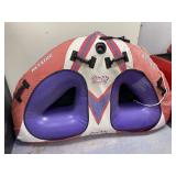2 - Seat Inflatable Pull Behind Tube