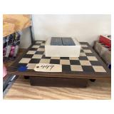 Chess & Checker Board & Trivial Pursuit Cards