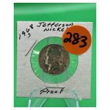 1968-S Proof Jefferson Nickel