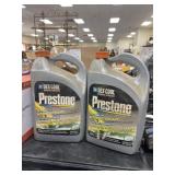 2 Jugs - Prestone Antifreeze Jugs - Full & Partial
