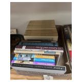 Box of American Heritage Hardback Books