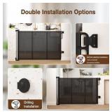 Upgraded 157" Retractable Baby Gate Extra Wide