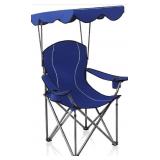 Alpha Camp, Heavy Duty Canopy Lounge Chair With Su