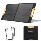 BougeRV, 100W Portable Solar Panel, Fiberglass Sol