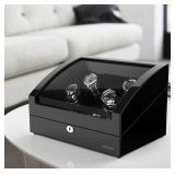 Triple Tree Locking Watch Winder for 4 Automatic W