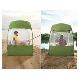 Raynesys Sport Tent - Clear/Green, Pop Up, Waterpr