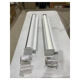 2 Ct.  Persilux White Cordless Roller Shades Lot -