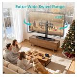 Pegzone Universal TV Swivel Stand w/Power Outlet F