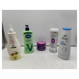 5 Ct. Self Care Lot - (3) Lotion (1) Shampoo (1) B