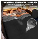 Lightweight Double Sleeping Bag (60x75") with Car