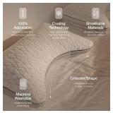 Coop  Home Goods Eden Cresent Bed Pillow- Queen Si