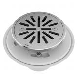 Delta, 4" Chrome Tile-In Round Shower Floor Drain