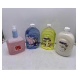 4 Ct. Hand Cleaning Lot - (3) Spa Soap Liquid Hand