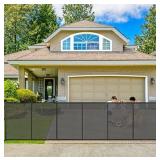 250" Reinforced Extra Wide Retractable Gate - Bla
