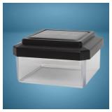 3 Boxes Patriot Lighting Post Topper Solar Lights,