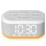 Small Digital Alarm Clock & Sound Machine- 30 Soun