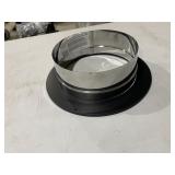Chimney Adaptor, Up To 8", Black/Silver, MSRP $89