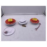 3 Ct Kidde Photoelectric Alarm Lot - (1) Smoke & C