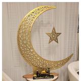 Moon & Star Ramaden Table Top Decoration Floral Cu