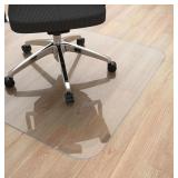 Office Chair Mat For Hardwood Floor - 45x53", Cle