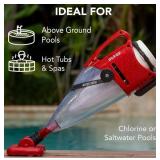 Pool Blaster Pulse Cordless Pool Vacuum w/Pole Set