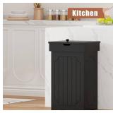 Function Home Trash Can Cabinet , 13 Gallon