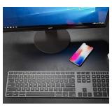 ProtoArc Backlit Aluminum Bluetooth Keyboard For M