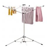 Indoor/Outdoor Clothes Drying Rack- 4 Rotating Arm