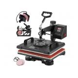 TODEEP, 5-In-1 Heat Press Machine, 12" x 15" Swi