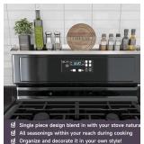 Magnetic Stove Top Shelf - Stainless Steel, 30x3.6