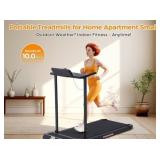 Walking Pad with Handle Bar, 3.0 HP with Incline,