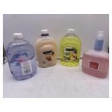 4 Ct. Hand Cleaning Lot - (3) Spa Soap Liquid Hand