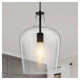 9.3" Blown Glass Pendant Lighting For Kitchen Isl