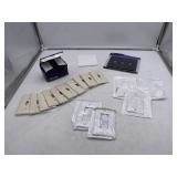 17 Pcs. Wall Face Plate Lot - (10) Beige Single To