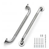(1) 18" Shower Grab Bars, Stainless Steel Safety/