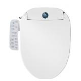 Lxlu Smart Bidet - Plug In, White, Elongated Seat,