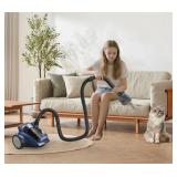 Sweepcent Canister Vacuum Cleaner - 5 Tool, 4.5 Qt
