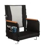 Behairity Extra Wide Stadium Seat With Back Suppor