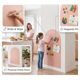 Magnetic Arch Wall Decal - Pink, 39.4x23.6", Chal
