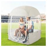 Raynesys Sport Tent - Clear/Beige, Pop Up, Waterpr