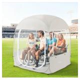 Raynesys Sport Tent - Clear/Beige, Pop Up, Waterpr