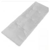 Plush Grey Cot Mat
