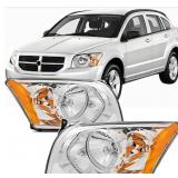 Pair Headlights Assembly Set For 2007  to 2012