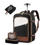 LOVEVOOK, Rolling Backpack With Wheels, Carry On L