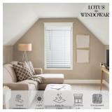 3 Ct Lotus Windoware 2" Faux Wood Blinds