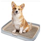 Dog Potty Tray 23.6x17.68" Indoor Pee Pad Holder
