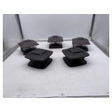 4 Ct. Solar Post Cap Patriot Lighting Lot - (2) "