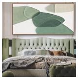 Modern  Wall Art Large Geometric Shapes With Wood