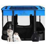 Portable Dog Playpen, Approx 40x32x24", Water Res